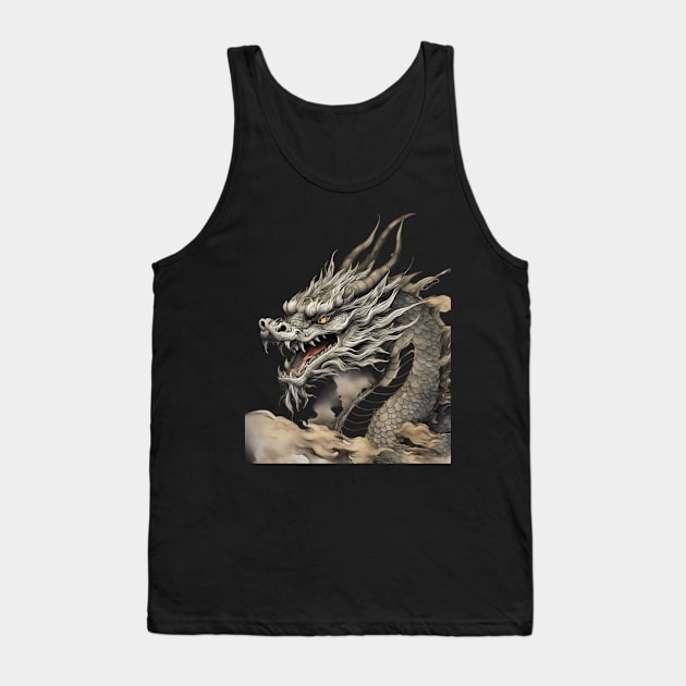 Monster Dragon Tank Top by animegirlnft